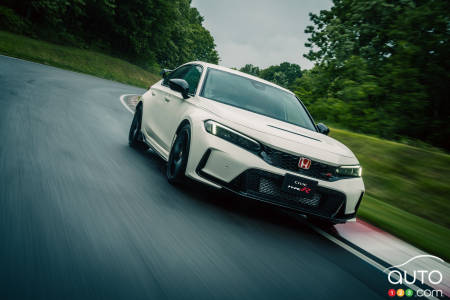 2023 Honda Civic Type R, three-quarters front